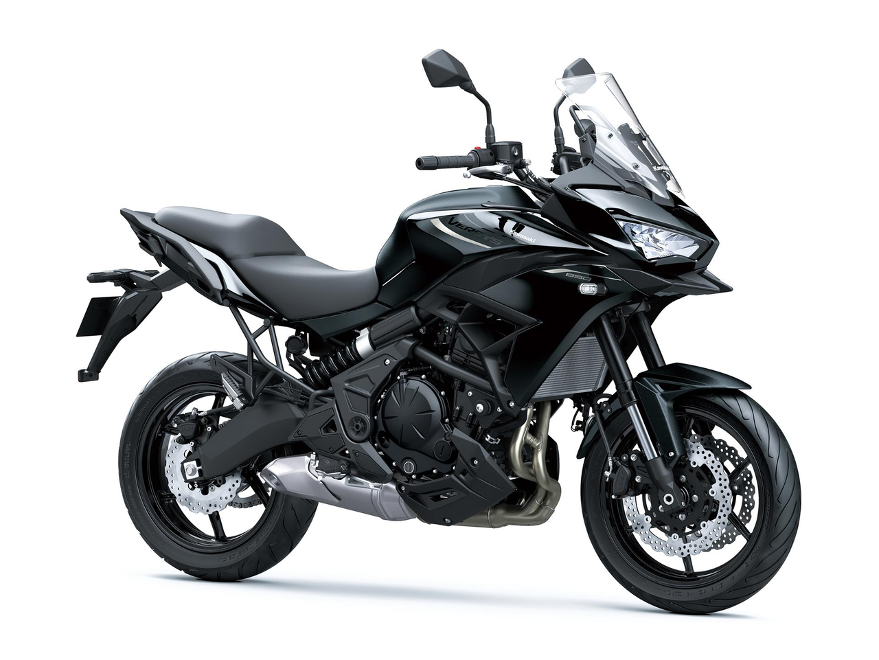 VERSYS TOURER ABS 650 - 2026 na cor METALLIC SPARK BLACK/METALLIC MATTE CARBON GRAY