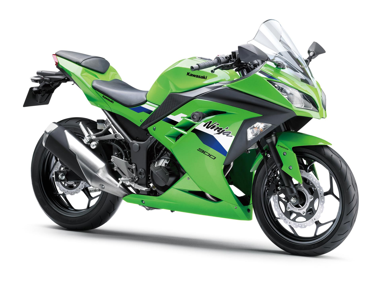 NINJA 300 - 2026 na cor LIME GREEN
