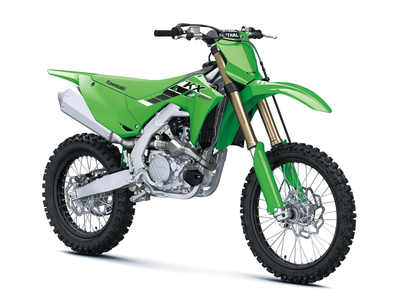 KX250 X - 2026 na cor LIME GREEN